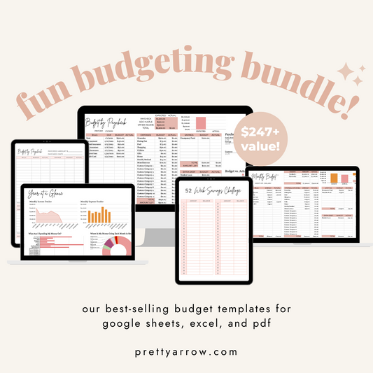 Fun Budgeting Bundle- A Complete Money Plan in 1 Night 👏